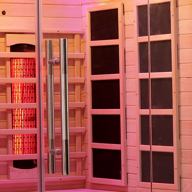Blisspod Venetian 3-Person Full Spectrum Infrared Sauna – Near, Mid & Far Infrared with Chromotherapy