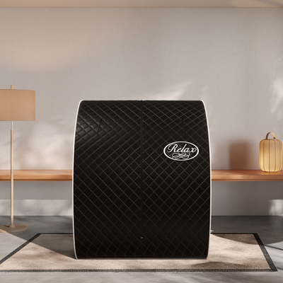 Black Pro Portable Infrared Sauna – Professional-Grade Heat, Faster Sessions