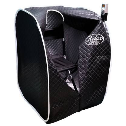 Black Pro Portable Infrared Sauna – Professional-Grade Heat, Faster Sessions