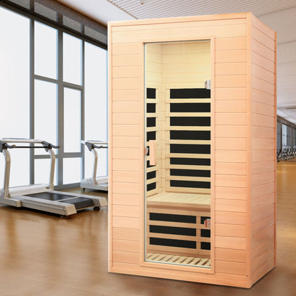 Hemlock Far Infrared Roof Embedded Indoor Sauna Room