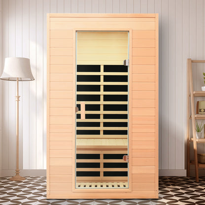 Hemlock Far Infrared Roof Embedded Indoor Sauna Room