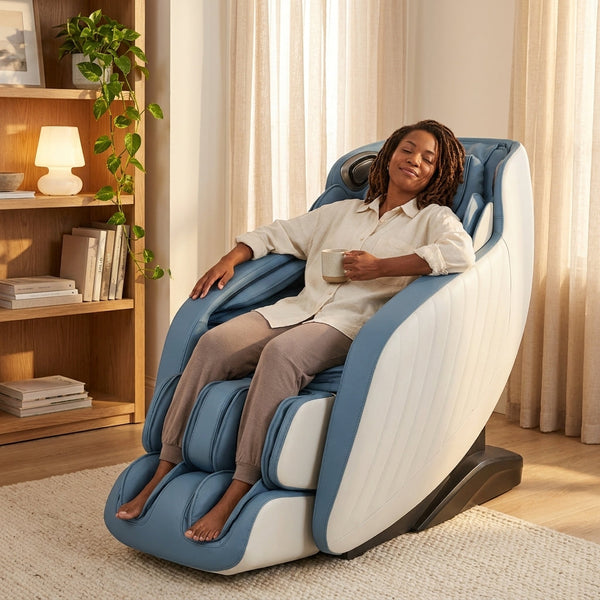 Zero Gravity Massage Chair Built for Deep Relaxation, 3D Programmable Technology, Heat Therapy, Bluetooth Speakers