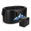 Cold Plunge Tub Designed for Athletic Recovery, 248 Gallon Capacity, 1 HP Chiller, Hot & Cold Therapy