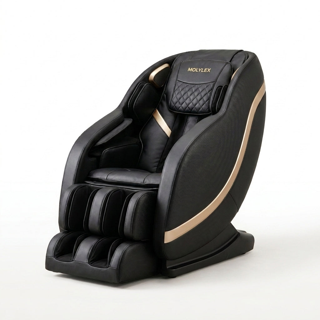 Full Body Massage Chair Built for Total Relaxation, Zero Gravity, 5 Auto Programs, Airbag Compression — Studio Shot