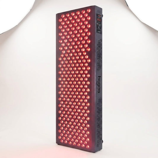 Red Light Therapy Panel Device – Full Body Panel, 630Nm 660Nm 810Nm 850Nm Red & near Infrared Light Therapy, 300 Quad Chip Leds, Brightness Control, Pulse Mode – ULTRA1500 — Studio Shot