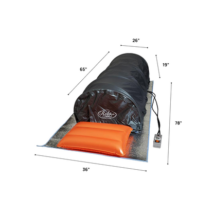 Flex Lie Down Infrared Sauna – Full-Body Detox & Recovery, Portable Design