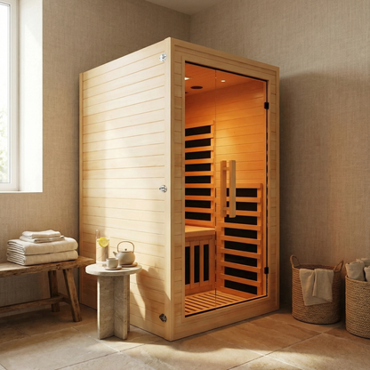 Nihttps://admin.shopify.com/store/body-soul-restore-2/productsceBeam 1–2 Person Full-Body Infrared Sauna with Red Light Therapy