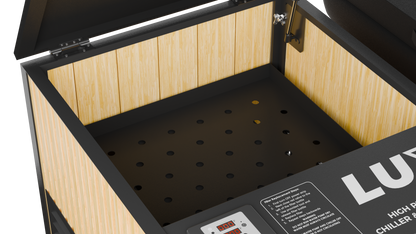 RevX Cold Plunge Tub + LUX Chiller – Full-Submersion Ice Bath for Serious Recovery